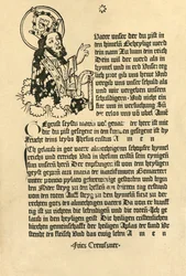 Le Tout-Puissant, avec le Paternoster, Ave Maria et Credo en allemand, 1915