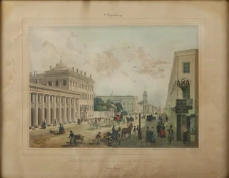 Le Palais Anichkov à Saint-Pétersbourg