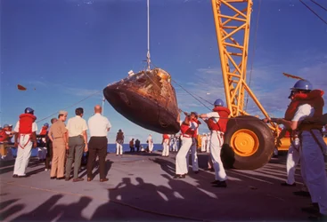 Le module de commande Apollo 10, 26 mai 1969