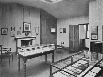Le grenier, maison Carlyle, Chelsea, 1904
