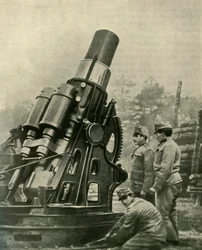 Le Mortier de Siège Autrichien de 12 pouces, 1914-1918, vers 1920
