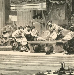 Le Banquet de Damoclès, 1890
