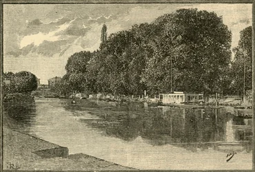Les barges, 1898