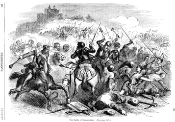 La bataille de Bannockburn, 24 juin 1314