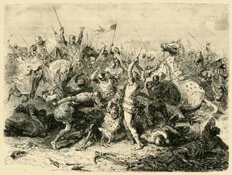 La bataille de Bouvines, 1214, 1890