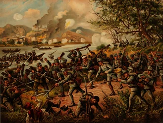 La bataille de la Drina