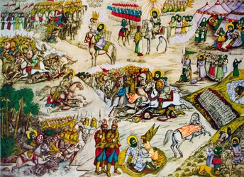 La bataille de Karbala