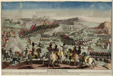 La bataille de Lützen, 1813