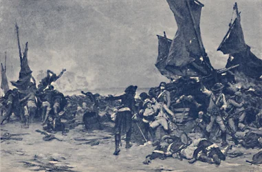La Bataille de Quiberon, 1795, 1896