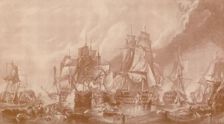 La Bataille de Trafalgar, 1805