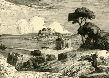 La Baie de Bale, avec des Ruines de Villas Romaines