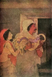 La naissance de Krishna, 1920