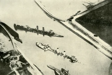Le blocage du port de Zeebrugge, 1919