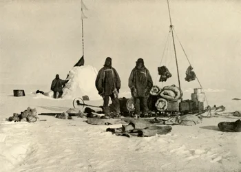 Le Dépôt Bluff, février 1909