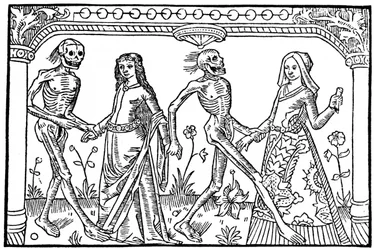 La mariée, la fille de la joie et leurs morts, 1486, 1964
