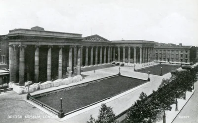Le British Museum, Great Russell Street, Londres, 20e siècle