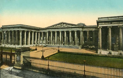 Le British Museum, Londres, vers 1910