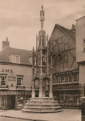 Le Buttercross, Winchester, Hampshire, début du 20e siècle