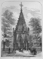 La Fontaine Buxton, Westminster, Londres, vers 1870 1878