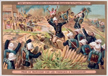 La capture de Marovoay par les Français, Madagascar, 19ème-20ème siècle