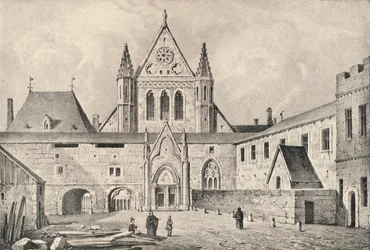 Le monastère des Carmélites sur la rue d