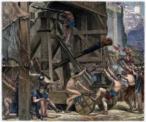La Catapulte, vers 1868