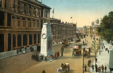 Le Cénotaphe, Whitehall, Londres, c1920