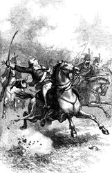 La Charge de Pulaski, vers 1880