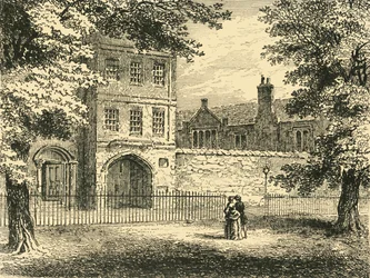 La Chartreuse, depuis la place, vers 1872