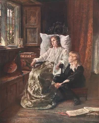 Les enfants de Charles Ier, 1895, vers 1902