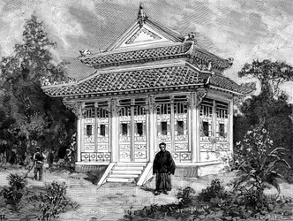 La maison chinoise, 1889