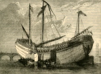La Jonque chinoise, 1881