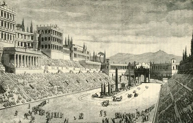 Le Circus Maximus restauration, 1890