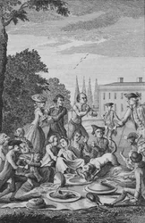 La fête champêtre des citoyens, vers 1770