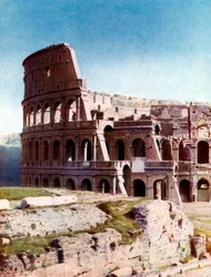 Le Colisée, Rome, Italie, 1933-1934