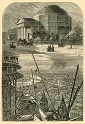 Le Colisée en 1827, vers 1876