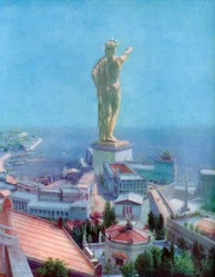 Le Colosse de Rhodes, Grèce, 1933-1934