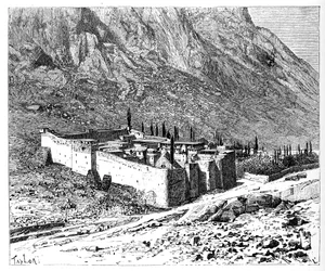 Le Couvent de Sainte-Catherine, Mont Sinaï, Égypte