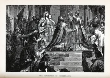 Le couronnement de Charlemagne, 1882