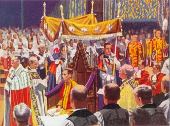 Le couronnement du roi George VI 1895-1952, 12 mai 1937