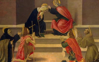 Le Couronnement de la Vierge.