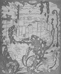 La Cottoniana ou Carte anglo-saxonne MS Tib. BV, c995, 1903