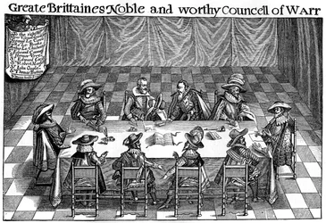 Le Conseil de guerre, 1623-1624