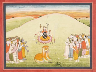 La Création de Durga : Page d