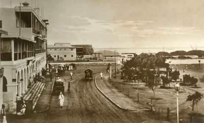 Le Croissant, Aden, vers 1918-1939
