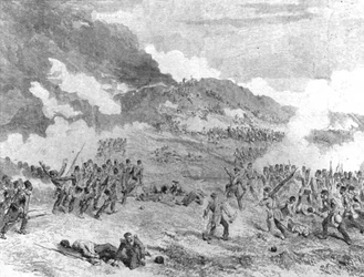 La Guerre de Crimée, 1854-56 : La Prise de Sébastopol : Assaut du Redan, 8 septembre 1855, 1901