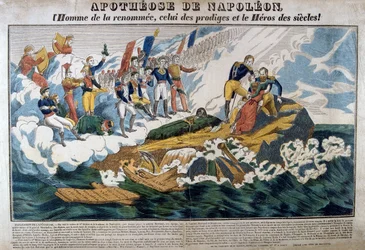 La gloire couronnante de Napoléon, 19e siècle