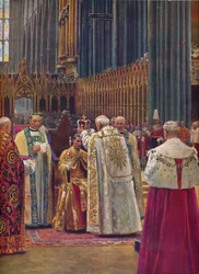 Le couronnement du roi, 1937.