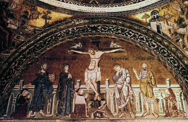 La Crucifixion, Basilique Saint-Marc, Venise, Italie