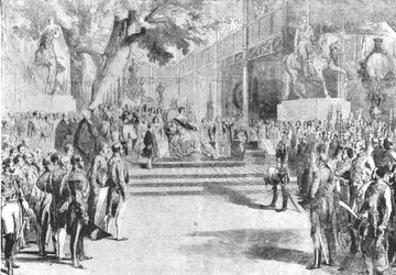 Le Crystal Palace, Hyde Park, 1851 : Ouvert par la reine Victoria, 1er mai 1901